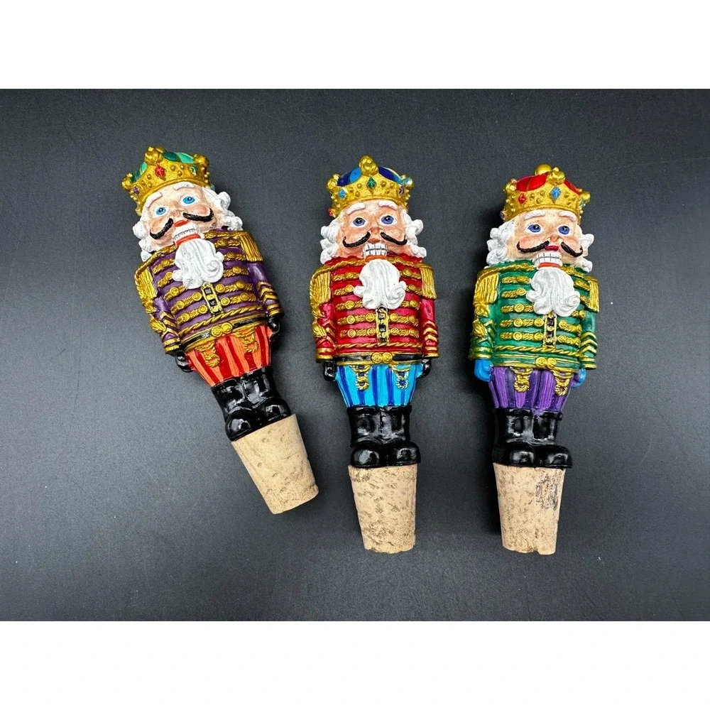 CHRISTOPER RAKO BOTTLE/WINE‎ STOPS NUTCRACKERS
